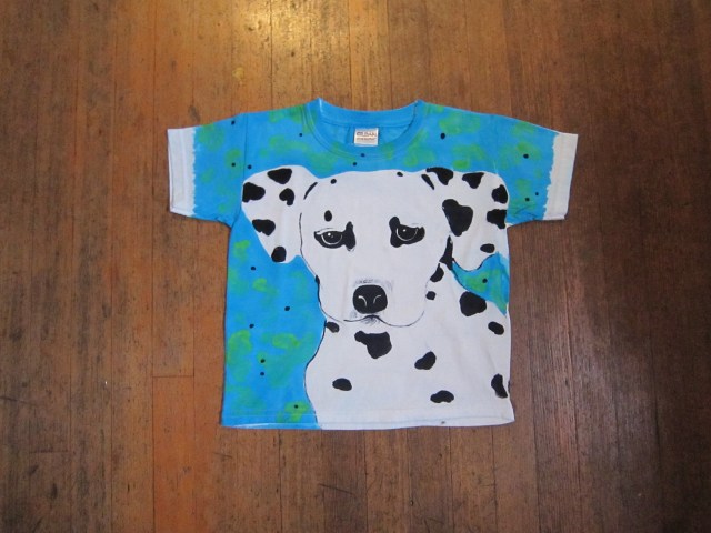 Custom painted T-shirt