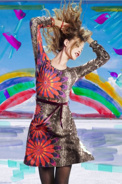 desigual dresses Y2K Desigual Dress (Size M) – VintageFolk main image 1