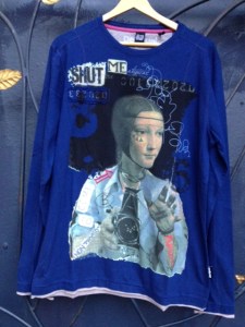 Desigual FUTURO T-shirt. photo by angelvancouver.com futuro.shirt