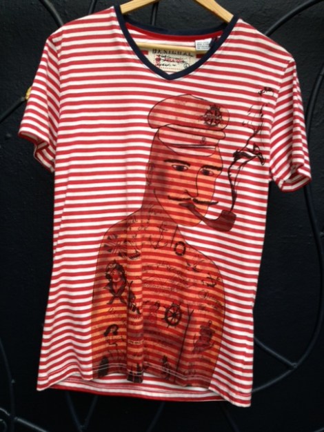 We still have a few of these Desigual "sailor" shirts at Angel Vancouver (angelvancouver.com). We ship worldwide. Image