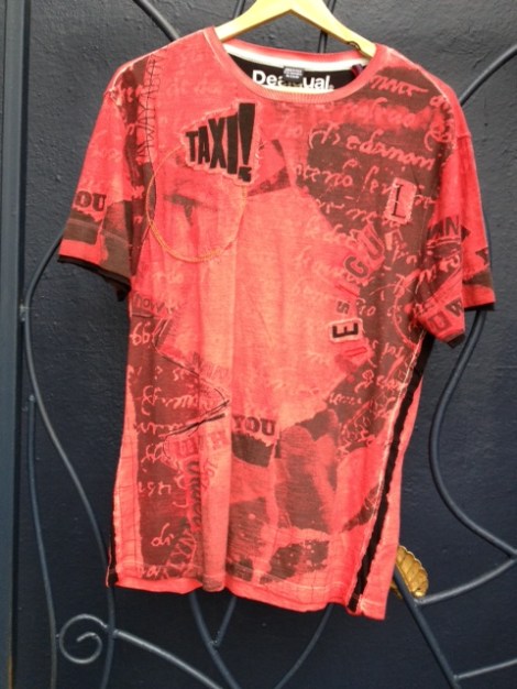 We still have a few of these Desigual "Taxi" shirts at Angel Vancouver (angelvancouver.com). We ship worldwide. Image