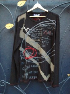 Desigual black T-shirt. photo by angelvancouver.com mens.black.Tshirt