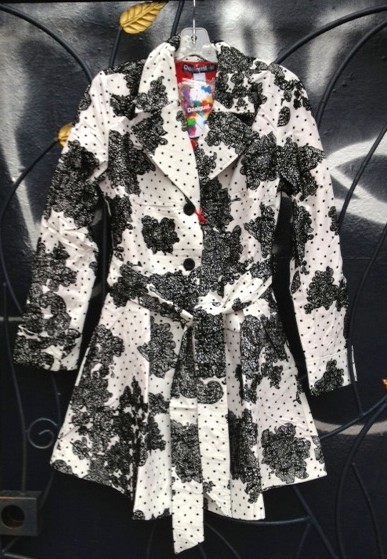 Desigual.Irian.light.cotton.raincoat