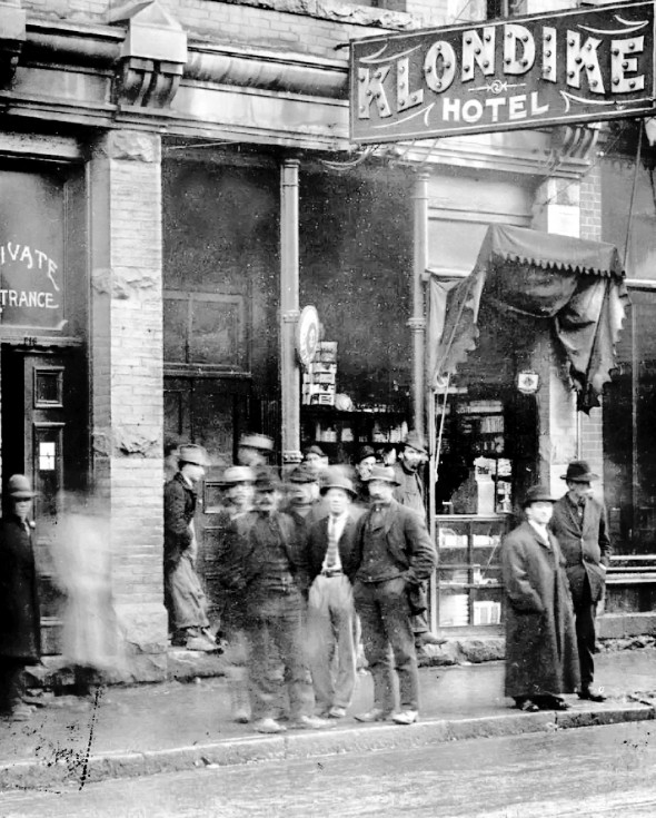Klondike Hotel.218 Carrall Street.1912. City of Vancouver Archives #359-36