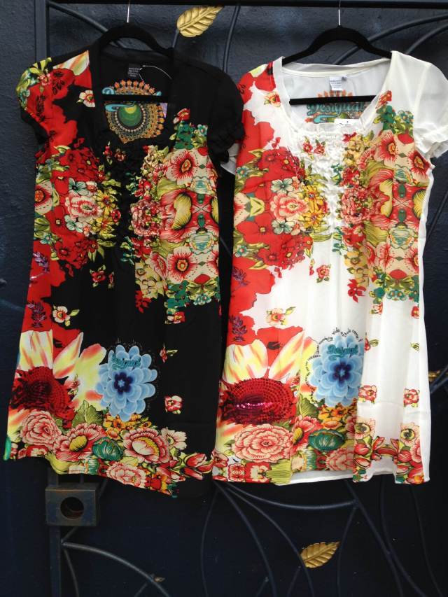 Here is the new Desigual Tido dress in both black and white. The Price is $169. It just arrived at Angel Vancouver (angelvancouver.com). Desigual.Tido.black.and.white