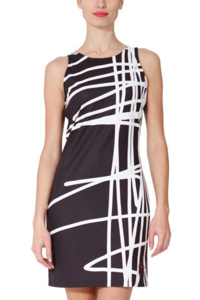 This is the Desigual "Sil" dress from the Black & White collection for 2013. Photo by Desigual. This is the Desigual "Sil" dress from the Black & White collection for 2013. Photo by Desigual.
