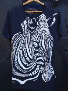 Desigual.zebra.lettering.shirt