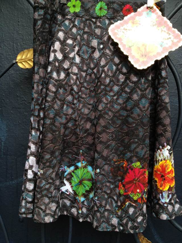 Fal Island dress by Desigual, inspired by Cirque du Soleil. $109. Photo by angelvancouver.com Desigual.Fal.Island.cirque.dress.$109