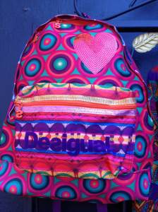 Desigual backpack for kids. Fall-winter 2013. photo by angelvancouver.com Desigual.backpack.for.kids.fall.2013