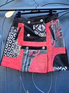 Desigual "Ocala" skirt, $144. Fall-winter 2013. Photo by angelvancouver.com Desigual.Ocala.skirt.$144.fall2013