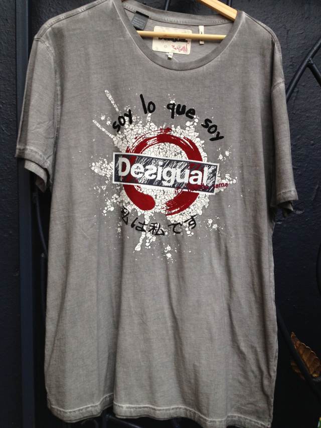 This Desigual T-shirt, Mattea, was $69 but is on sale for $45 as part of Angel's 35th Anniversary sale. We sold one this week to a man from Whitehorse but still have one left. Photo by angelvancouver.com Desigual.TS.Mattea.$69