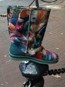 Desigual boots for fall-winter 2013. photo by angelvancouver.com Desigual.boots.fall.winter.2013.angelvancouver.com