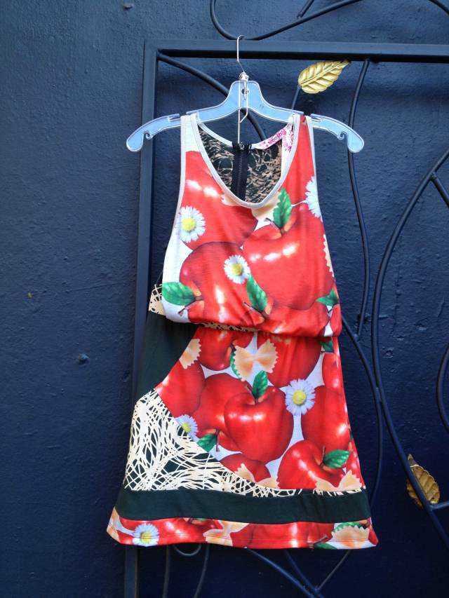 Smash.Kayoa.top.$55.&.match.Kangian.skirt.$55.apples