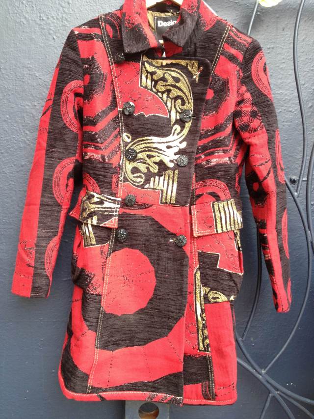 Desigual.Posthuman.Lacroix.coat.44.$439