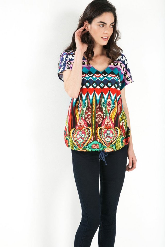 New arrival: Desigual ADMES top. $89.95. Fall-Winter 2015.