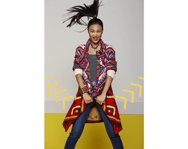 Desigual.Cardigan Guadix.$179.FW2015