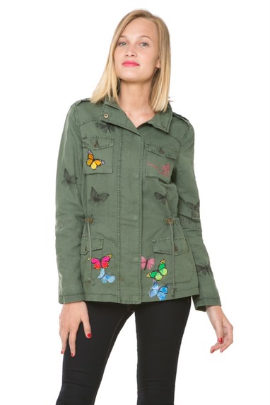 Desigual MILITAR jacket. $255.95. Spring-Summer 2016.