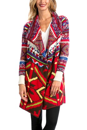 Desigual CARDIGAN GUADIX by Lacroix. $179. Fall-Winter 2015