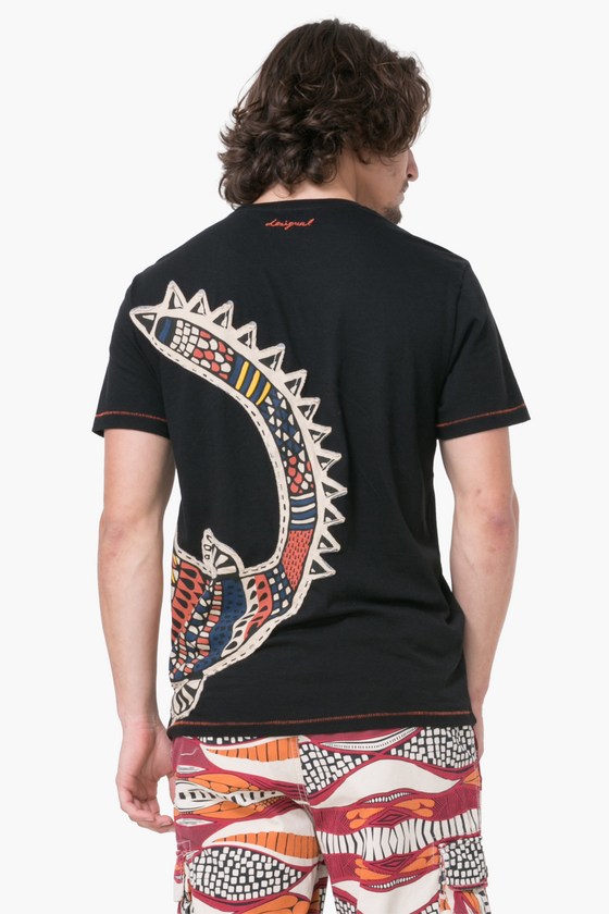 Desigual ALASKA T-shirt, back. Spring-Summer 2017, Global Traveller collection.