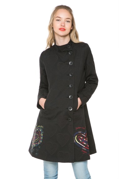 Desigual MYDIDAT cotton coat. $275.95. Spring-Summer 2016. On sale for 25% off.