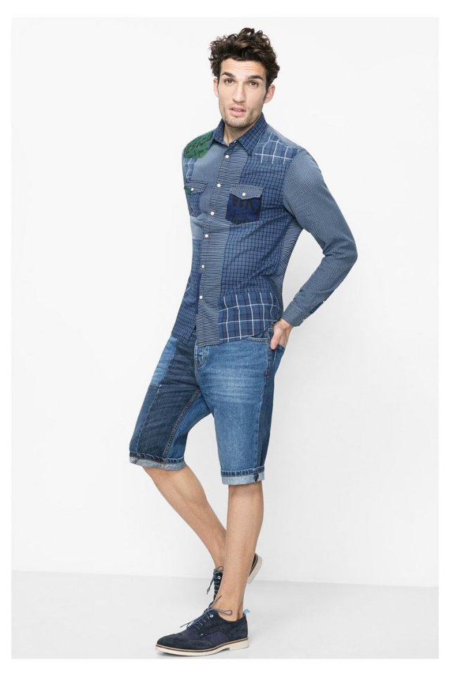 Desigual.PATCH.INDIGO.$129.95.ss2016.with.Denimpatch.shorts.61C12C0_5096