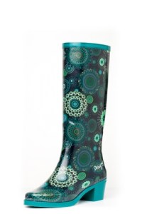Desigual.rainboots.blue.tall