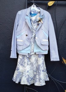 Desigual.KLAUS.jacket.$254.and.MONICA.dress.$144.spring.summer.2014