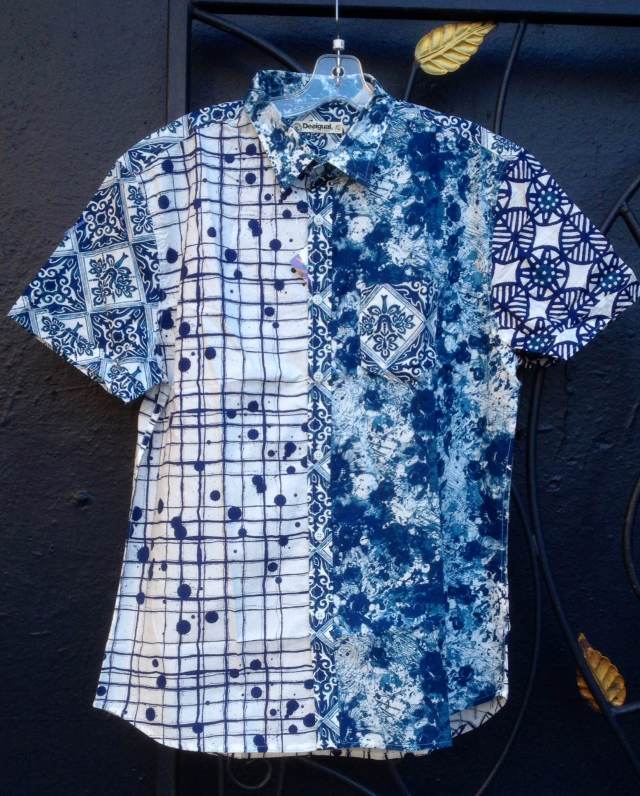 Desigual.mens.CORTA.shirt.shot.sleeves.$114.SS2014