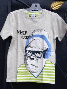 Desigual.TER.kids.Tshirt.monkey.headphones.organic.cotton.$44.Spring.Summer.2014