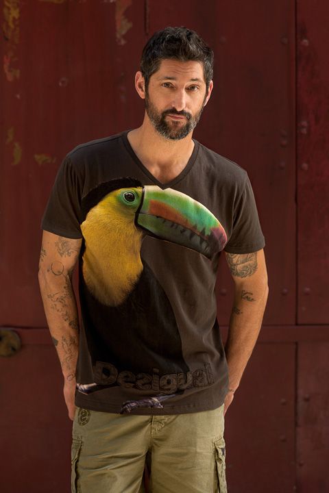 Desigual.Toucan.Tshirt.lookbook.SS2014