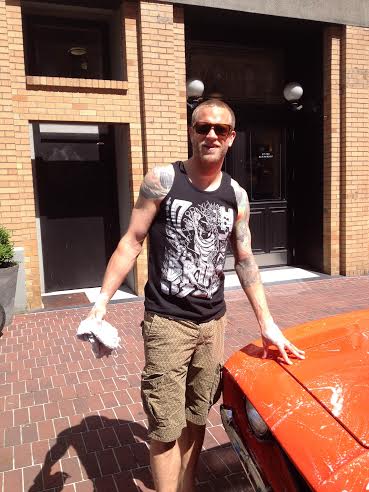 Jay.DeMerit.69.Camaro.SS..wearing.Grimes.shirt