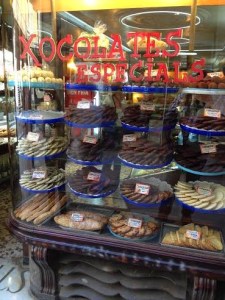 Barcelona.chocolate.cookie.shop.by.Picasso.museam.april2014