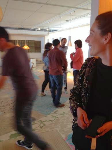 Barcelona.Day2.Desigual.tour.Miriam.Lacroix.behind.curtain