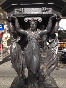 Barcelona.Day2.street.drinking.fountain