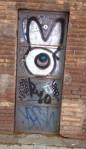 Barcelona.zoo.door.graffiti.april.2014