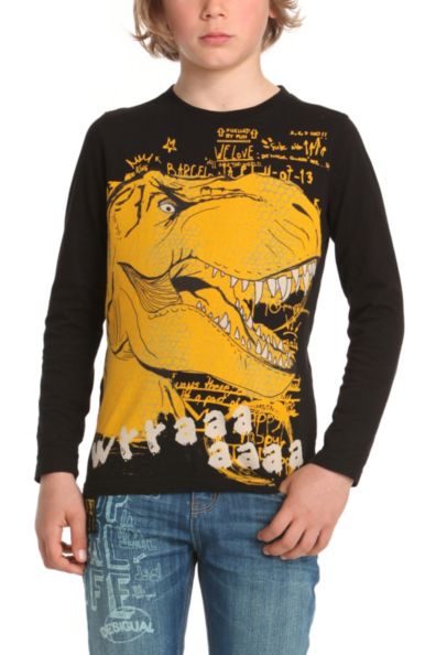Desigual.kids.Higi.donosaur.Tshirt.FW2014