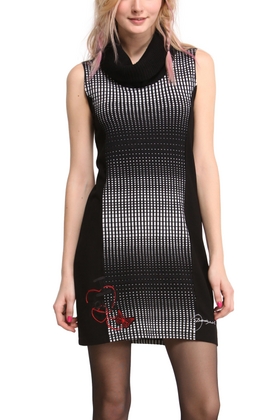 Desigual.Neusifu.sleeveless.knitted.dress.FW2014