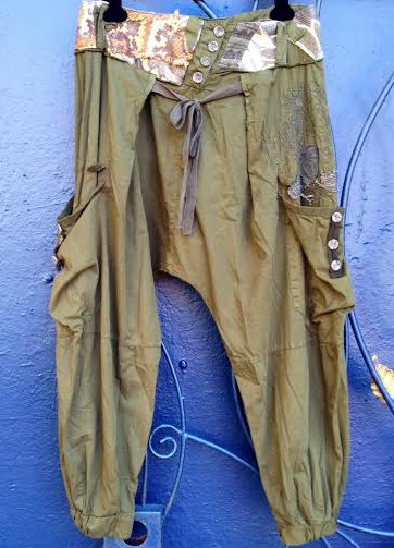 Desigual Venicia harem pant. $154. Fall-Winter 2014. photo by angelvancouver.com Desigual Venicia pant $154.FW2014