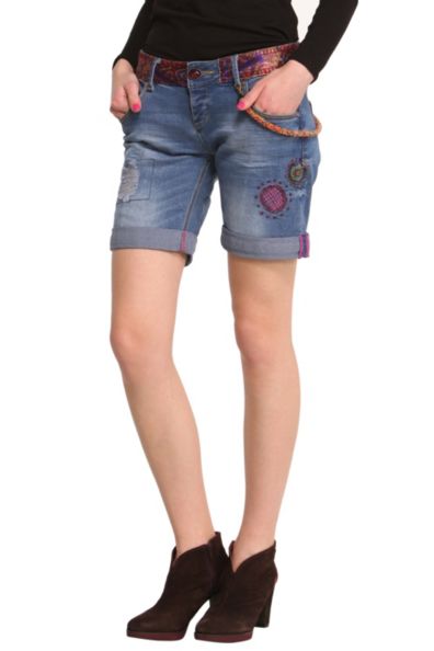 Desigual.woman.Nimed.denim.shorts.$89.FW2014