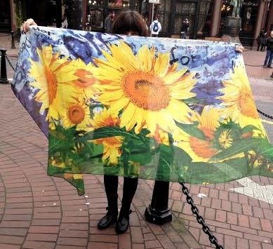 All Desigual scarves will be 20% off during the Gastown Shop Hop.