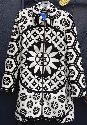 Desigual UNA coat from Spring-Summer 2015 collection. photo by angelvancouver.com