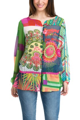Desigual BUMMY shirt. $74. Spring-Summer 2015.