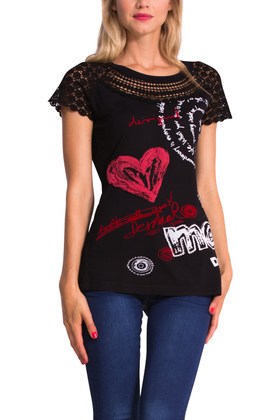 Desigual AURORA T-shirt. $99. Spring-Summer 2015 now at Angel