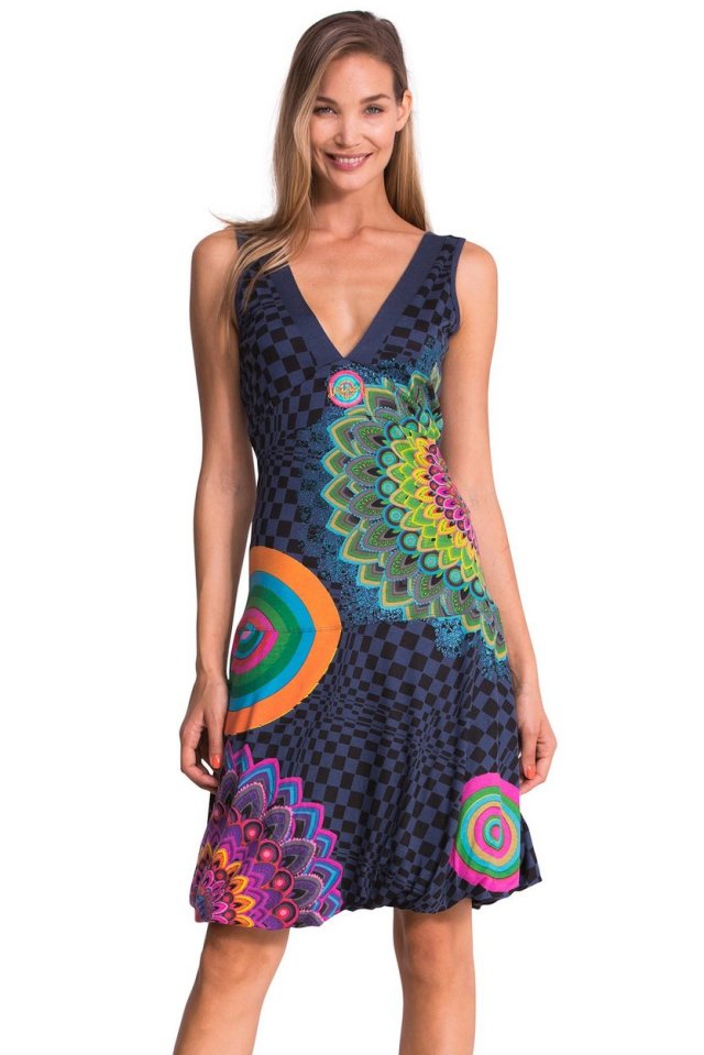 Desigual.LONG.BAY.dress.$104.SS2015