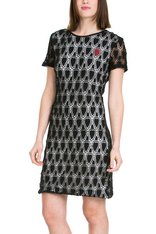 Desigual.PATRI.heart.pattern.dress.$144.SS2015