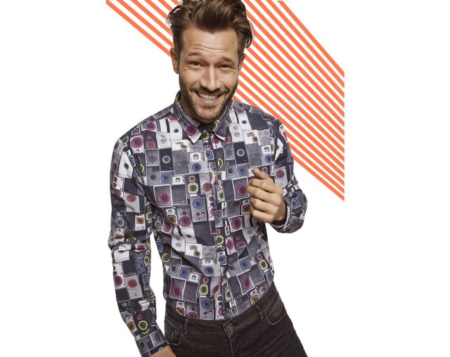 Desigual ALEX shirt. $109. Fall-Winter 2015.