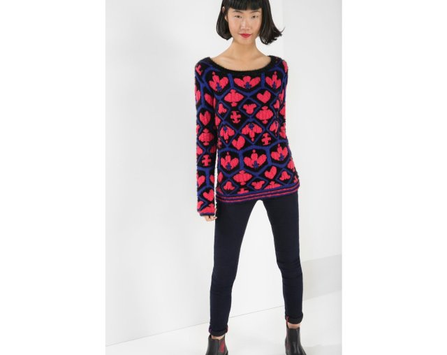 Desigual PULLOVER UID sweater. $125. Fall-Winter 2015.