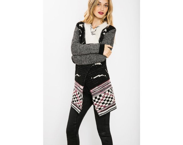 Back of Desigual CARDIGAN DALIAS by Christian Lacroix. $219.95. Fall-Winter 2015.