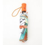 Desigual UMBRELLA PAINTER. $49. Opens and closes with push button on handle.