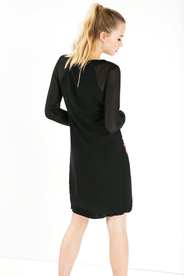 Back of Desigual DAMI dress. $149.95. Fall-Winter 2015.